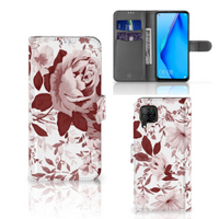 Hoesje Huawei P40 Lite Watercolor Flowers - thumbnail