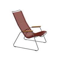 Houe Click loungestoel Paprika Houe Click loungestoel Paprika