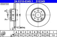 Powerdisc Remschijf 24031003491