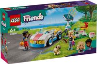 LEGO Friends 42609 elektrische auto en oplaadpunt - thumbnail