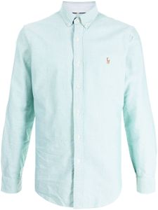 Polo Ralph Lauren chemise Oxford à logo brodé - Vert