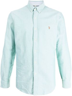 Polo Ralph Lauren chemise Oxford à logo brodé - Vert