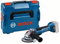 Bosch Blauw gws 18v-10 p accu haakse slijper | 125 mm | zonder accu en lader | in l-boxx - 06019j4102