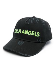 Palm Angels casquette à logo imprimé - Noir