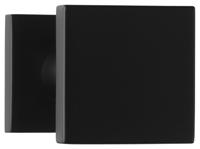 Formani Basics BSQ60V voordeurknop vast op rozet - mat zwart