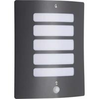 BRILLIANT Buitenwandlamp met TODD detector - E27 - 1x60W - Antraciet kleur