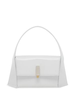 Ferragamo sac porté épaule Geometric en cuir - Blanc