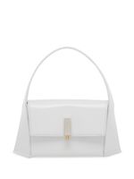 Ferragamo sac porté épaule Geometric en cuir - Blanc