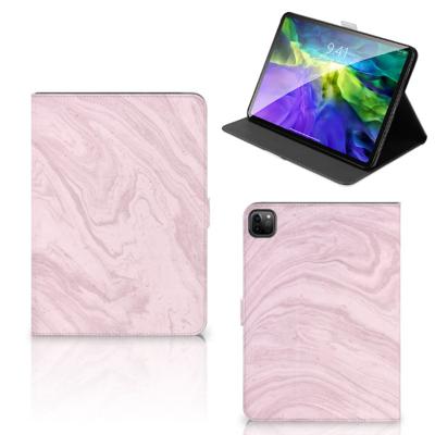 iPad Pro 11 2020/2021/2022 Leuk Tablet hoesje Marble Pink - Origineel Cadeau Vriendin iPad Pro 11 2020/2021/2022 Leuk Tablet hoesje Marble Pink - Origineel Cadeau Vriendin