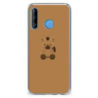 Huawei P30 Lite Stevig | Bumper Hoesje | Baby Hyena