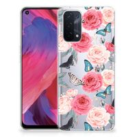 OPPO A93 5G TPU Case Butterfly Roses