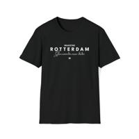 T-shirt regular - Rotterdam - Geen woorden maar daden - logo voor groot