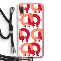 Dogs: Samsung Galaxy A20e Transparant Hoesje met koord Dogs: Samsung Galaxy A20e Transparant Hoesje met koord