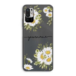 Daisies: Xiaomi Redmi Note 10 5G Transparant Hoesje