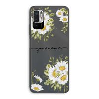 Daisies: Xiaomi Redmi Note 10 5G Transparant Hoesje