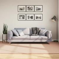 VidaXL Vloerkleed huarte laagpolig zacht wasbaar 160x230 cm roze