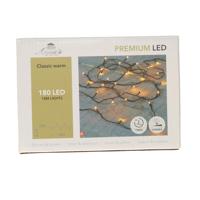 Kerstverlichting premium LED - 180 led lampjes - klassiek warm wit - 18 meter - lichtsnoer