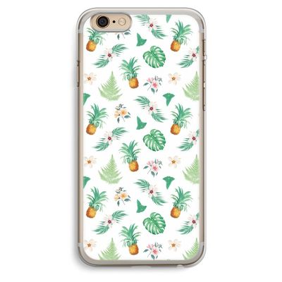 Ananas bladeren: iPhone 6 Plus / 6S Plus Transparant Hoesje