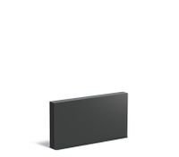 Aluminium muur 150x15x80cm.