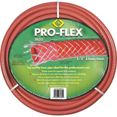 C.K Pro-Flex G762530 Tuinslang Rood 13 mm 30 m 1/2 inch 1 stuk(s)