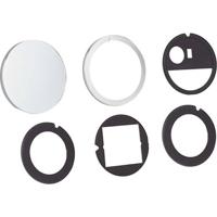 BACHMANN PIX dekselset, Roestvrij staal