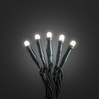 Mini LED kerstverlichting voor binnen 50 lampjes mat warm wit 6 meter OP=OP Mini LED kerstverlichting voor binnen 50 lampjes mat warm wit 6 meter OP=OP