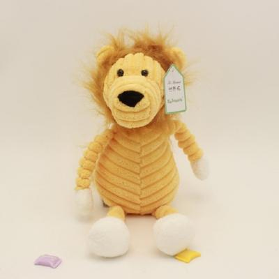 Gestreepte dierlijke pluche speelgoed pop creatieve dierlijke pop type: Leeuw hoogte: 42cm