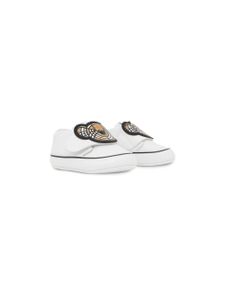 Burberry Kids bottines Thomas Bear en cuir - Blanc