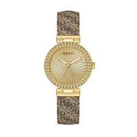 Guess Mod. IVY 32 Gouden Dames horloge