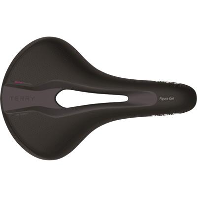 Terry zadel figura gel dames zwart
