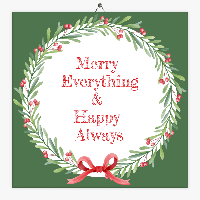 Tekst tegeltje merry everything