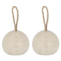 Best fot Boots Deurstopper bal - 2x - home - composiet - 15 x 15 x 12 cm - gewicht Best fot Boots Deurstopper bal - 2x - home - composiet - 15 x 15 x 12 cm - gewicht