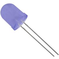 HuiYuan 10034B2D-EHD-A Bedrade LED Blauw Rond 10 mm 700 mcd 50 ° 20 mA 3.1 V