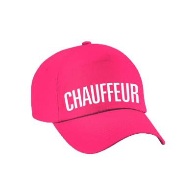 Verkleed pet voor volwassenen - chauffeur - zwart - taxi - vrachtwagen - trucker - carnaval