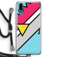 Pop Art #3: Huawei P20 Transparant Hoesje met koord