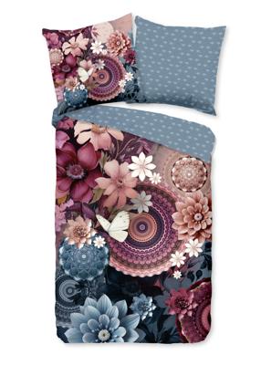 HIP Dekbedovertrek "mandalas & bloemen" - Multi - (135x200 cm) - Katoen Satijn