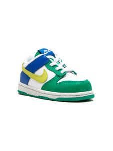 Nike Kids "baskets Dunk Low ""Green/Blue""" - Blanc