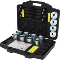 KS Tools 700.1700 Set druk- en trekhulzen, 36-delig