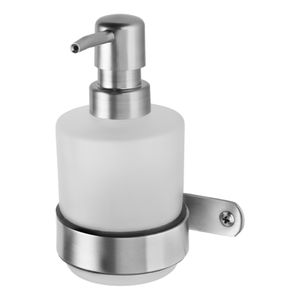 Zeepdispenser Haceka IXI | Wandmontage | RVS | Rond | RVS look