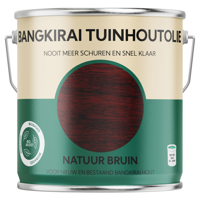 Bangkirai-olie | 2500 ml | Natuur bruin - 25.970.02