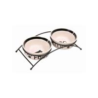 Dierenvoederbak Trixie Dubbel Kom