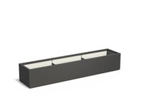 Polyester plantenbak CARREZ 230x50x40cm.