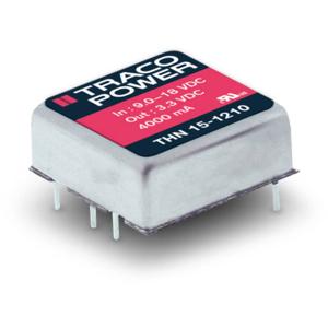 TracoPower THN 15-4815 DC/DC-converter, print 48 V/DC 24 V/DC 625 mA 15 W Aantal uitgangen: 1 x Inhoud 1 stuk(s)
