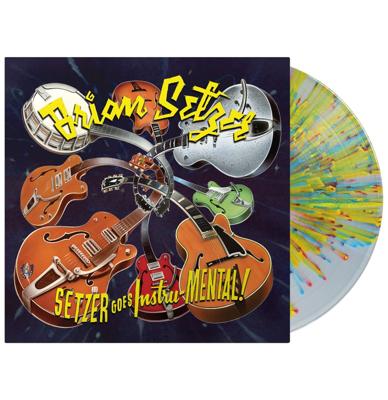 Brian Setzer - Goes Instru-Mental (Splatter Gekleurd Vinyl) LP