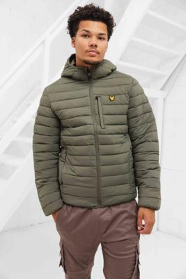Lyle & Scott Stretch Lightweight Quilted Jas Heren Groen - Maat M - Kleur: Groen | Soccerfanshop
