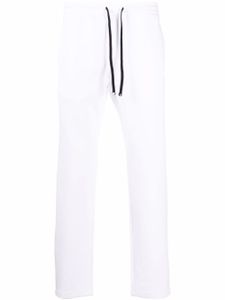 Emporio Armani pantalon de jogging à logo imprimé - Blanc