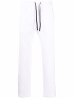 Emporio Armani pantalon de jogging à logo imprimé - Blanc