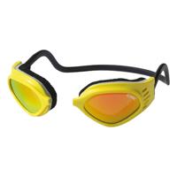 CliC Sport Goggle Small geel met oranje spiegel glazen