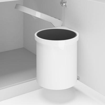 VidaXL Keukenvuilnisbak ingebouwd 12 l kunststof