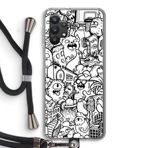 Vexx City #2: Samsung Galaxy A32 5G Transparant Hoesje met koord